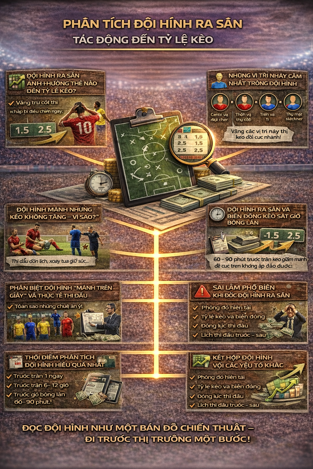 Phân tích đội hình và tác động kèo