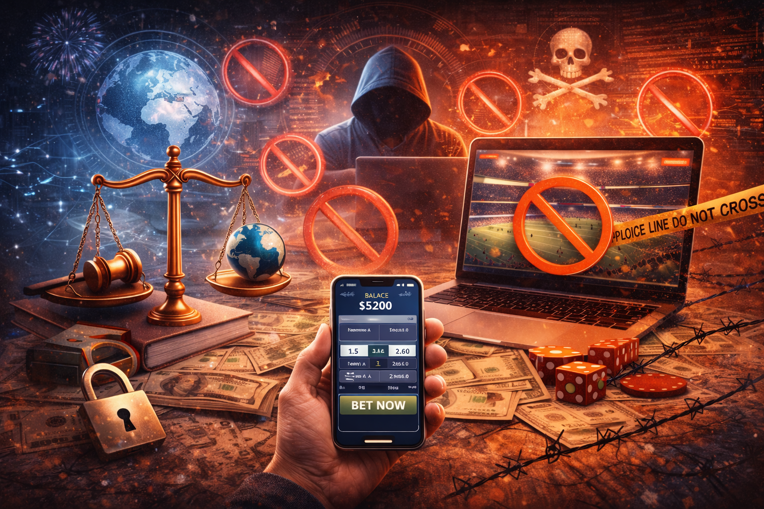 Thực tế: cá cược quốc tế vẫn hoạt động mạnh